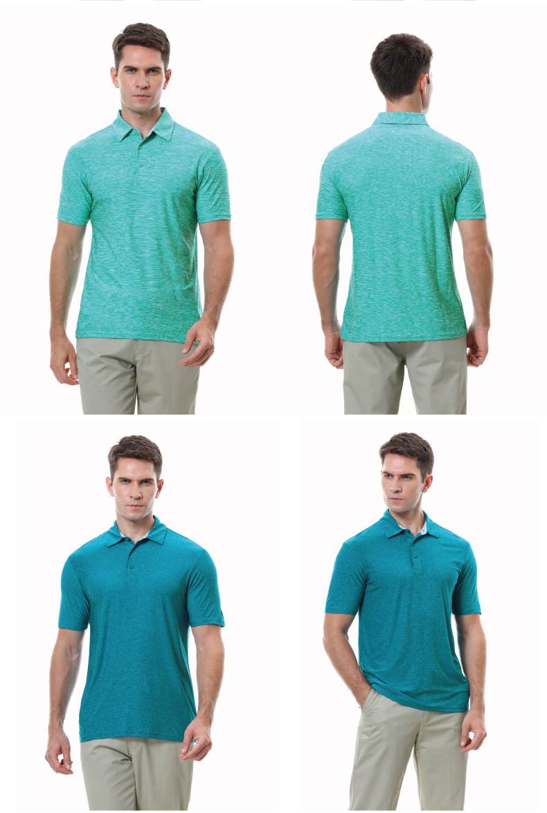 Men's Custom Golf Polo Shirt Casual Sports Inch Shirt Short Sleeve S-5XL 3D Pattern Type