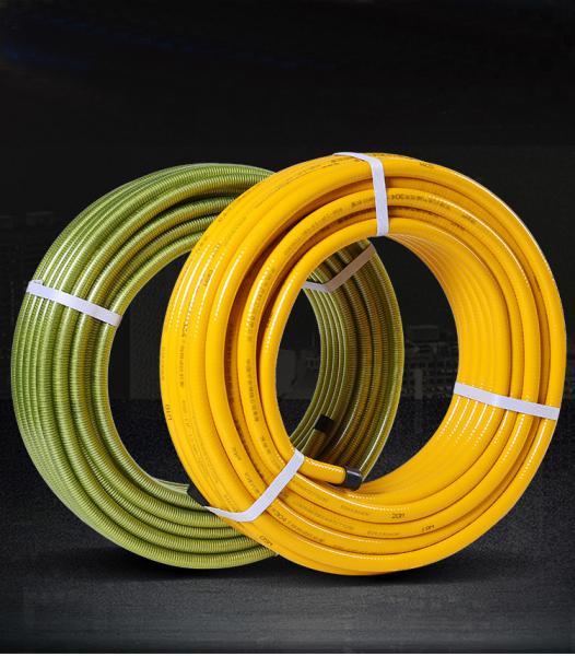 Underground 16mm Natural Gas Flex Hose outdoor DN13 Multilayer corrosion