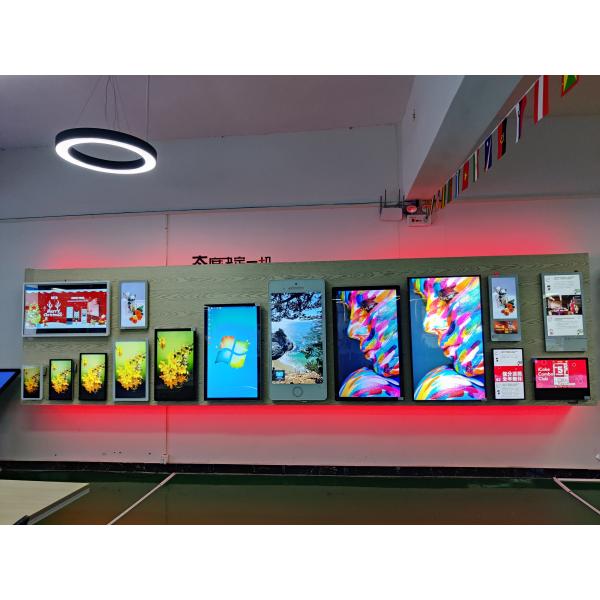 32 Inch Wall Mounted Digital Signage Touch Advertising Screen Slim