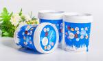 Round 500ml Plastic Yogurt Containers With Lid Can Be Leakproof