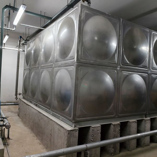 Modular SUS304 Square Water Storage Tank for Fire Fighting Drinking Water Industrial Use