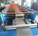 Via Galvanized Material Cr15 Steel Door Frame Roll Forming Machine