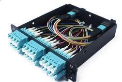 China Full Loaded MPO Cassette , Fiber Optic Cassette For 10G/40G/100G factory