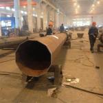 Q235 Polygonal Galvanized Steel Tubular Poles for Overhead Line Project