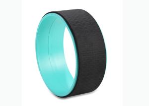 China Cyan Plain Yoga Balance Wheel , Yoga Circle Prop Safe Sturdy Type Sweat Resistant factory