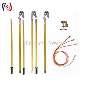 China 50mmGrounding Lead Double Tongue Tension Transmission Line Tower Erection Tools on sale
