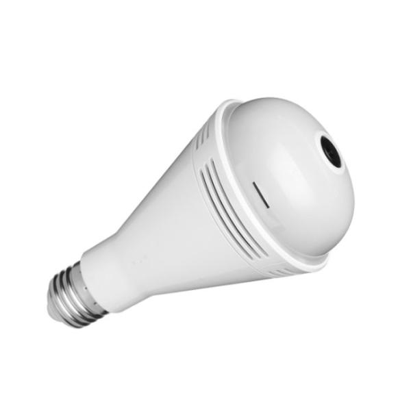 China 1080P HD Bulb Indoor Wifi Security Camera With Colorful Light Automatic Alarm​ factory