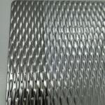SUS304 4X8 FT Stamped Colored Rice Grain Shape Decorative Stamped Stainless