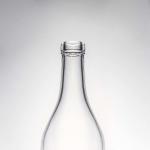 Round Glass Liquor Bottle 500ml 750ml Vodka Whisky Gin Spirit Bottle with Cork