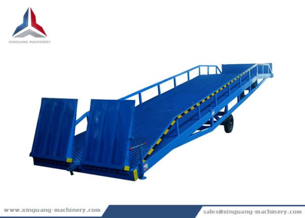 China 10 Tons Container Mobile Loading Hydraulic Dock Ramp for Warehouse factory