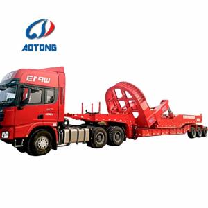 China Steel Wind Blade Semi Trailer for Special Transport by Ltd Steel Ltd Manufactory factory