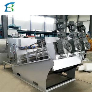 Professional Chicken Manure Wastewater Treatment System with Sludge Dewatering