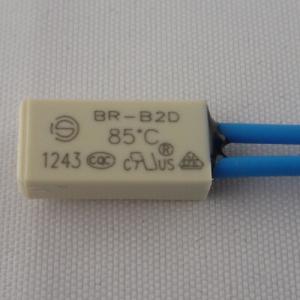 China Bimetal Thermostat AC Thermal Protector With Lead Wire UL3266 UL VDE CE KC CQC Approved factory