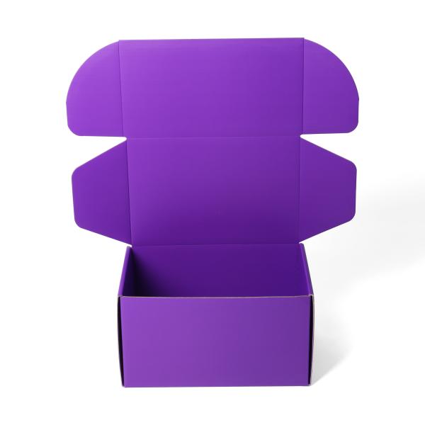 Custom Cardboard Shipping Boxes E Flute Eco-Friendly Durable Mailer Packaging