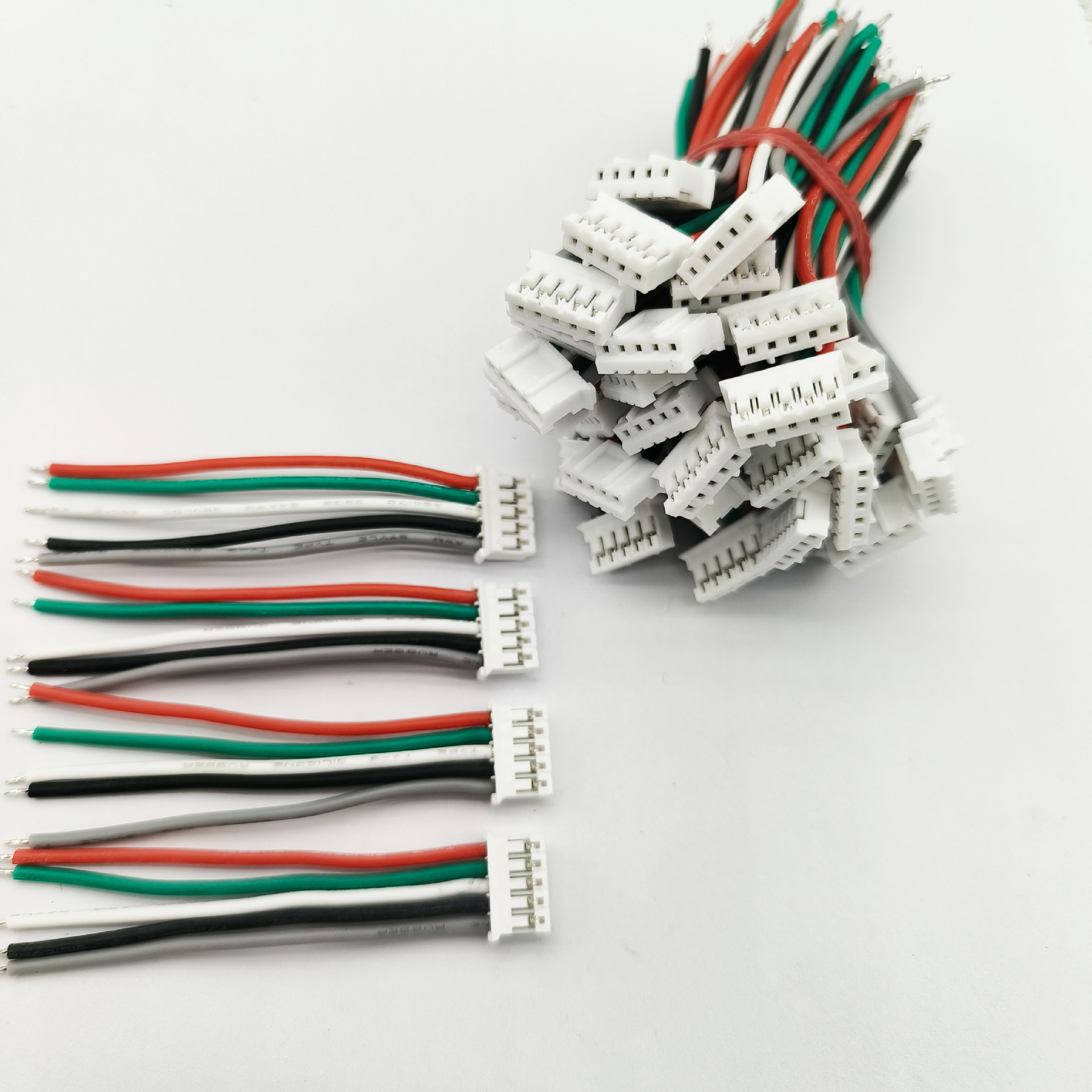 Custom 2 Pin Connector Printer Cable Wire Harness for Machinery Engines in Motorcycle
