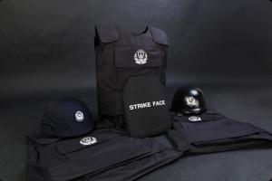 China Bullet Proof Soft Level 3 Body Armor , Lightweight Tactical Body Armor Blue Color factory