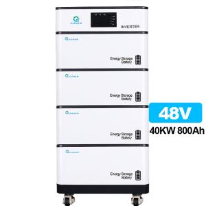 China 51.2V 10kwh Lithium Battery Inverter For Home Stacked 20kwh 30kwh 40kwh factory