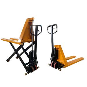 China China Factory Manual And Electric Hand Scissor Lift Pallet Truck/High Lift Scissor Truck factory