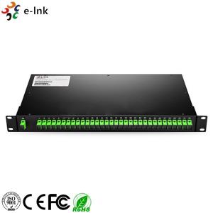 China Customized Rack Mount Fiber Optic Switch LC/SC/ST/FC UPC/APC 1260~1650nm Bandwidth factory