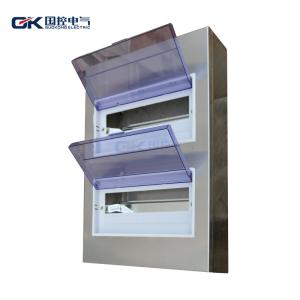 China Stainless Steel Electrical Distribution Board Laser Drilling Metal DB Box factory