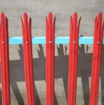 Garden 100x55mm Post Galvanised Palisade Fencing Rot Proof
