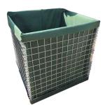 Spring Wire Diameter 5mm Bastion Hesco Galvanized Non Woven Geotextile