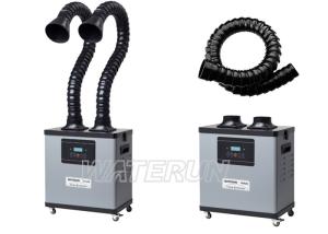 China Double Arm Soldering Fume Extractor for Welding Fume Extraction Systems factory