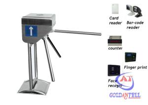 China Bus station three arm gate tripod turnstile for Intelligent flow control factory