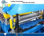 Hydraulic Tile Sheet Roll Forming Machine With 18 - 24 Stations