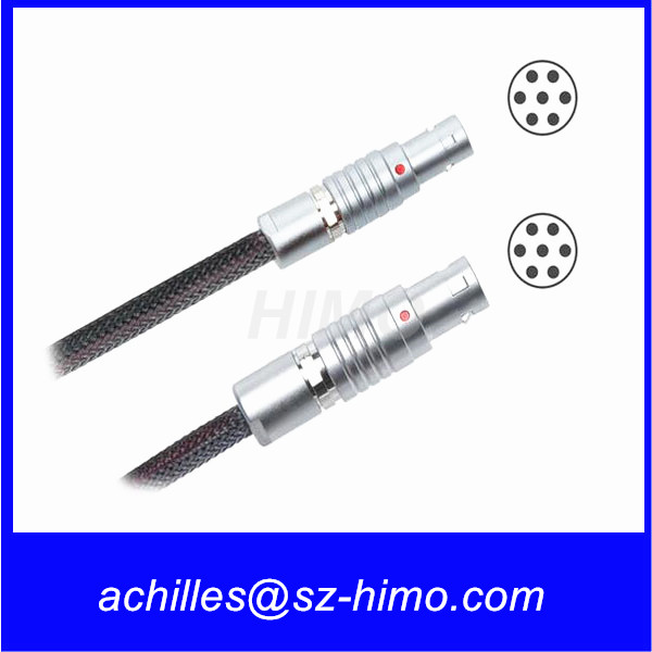 one touch self-locking Redrock Micro 7-Pin LEMO to 7-Pin LEMO flexCable for microRemote Torque Motor