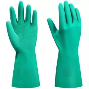 China The cutting foam nitrile impregnated industrial safety gloves factory