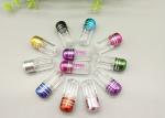 36mm Clear Plastic Pill Bottles 3g Small Plastic Pill Containers