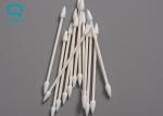 Double Smooth Pointed Head Cleanroom Cotton Swab Customized Kinds