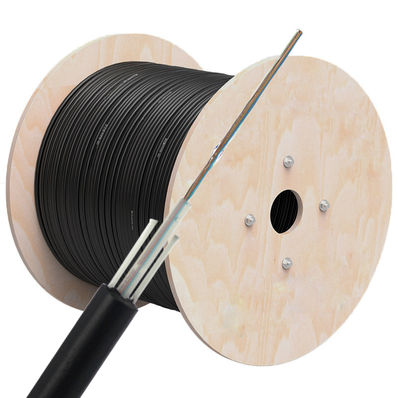 Aerial Single Mode G652D 8 Core GYFXTY Fiber Optic Cable