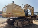 Original 74Ton Used Digger Construction Equipment Second Hand Cat374 Excavator