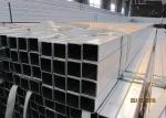 High Toughness Galvanized Steel Square Tubing , Zinc Plating Mild Steel Square