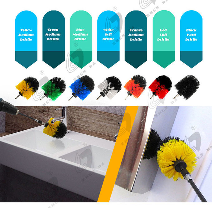 15pcs Electric Drill Brush Set 550g All Purpose Power Scrubber Cleaning Kit