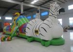 Indoor Playground Blow Up Obstacle Course , Kindergarten Baby Bouncy Castle
