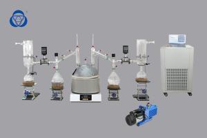 China Stock Available SJ-150 Industrial short path molecular distillation for high purity hemp oil factory