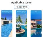 Waterproof IP68 LED PAR56 Pool Light Bulbs 12V Glass Material