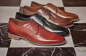 China Goodyear Custom Handmade Oxford Mens Leather Dress Shoes With Four Color factory