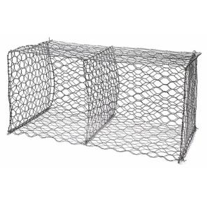 China Hot-dip galvanized gabion grid Bin net river treatment flood control and flood control net cage stone cage factory