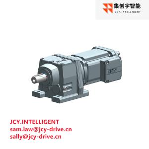 China 7031 Bevel Helical Gear Unit Speed Reducer 0.75KW 69.23 factory