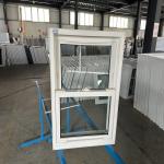 Tilt UPVC Sliding Windows With Grill Vinyl Internal Glazing Windows Waterproof