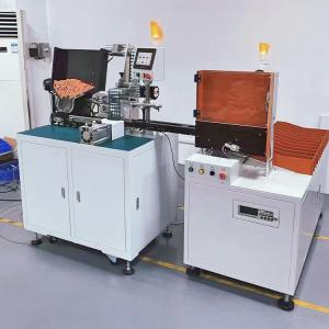 China Cylindrical Battery Insulation Paper Sticking Machine For 18650 26650 32650 21700 factory