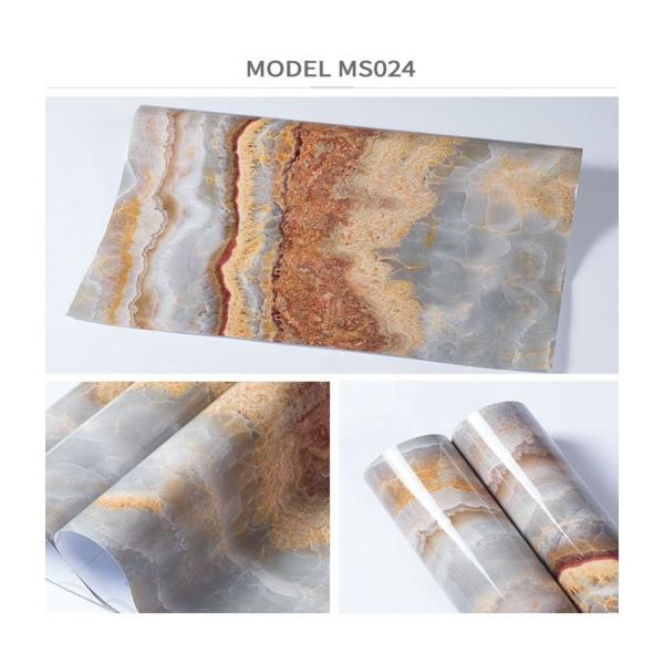 Papel De Parede Marble Mural for Living Room 61cm Width PVC Vinyl Contact Paper