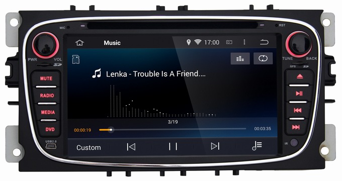 Ouchuangbo Auto Stereo DVD Player Ford Focus /Mondeo /Transit Connect android 4.4 OS