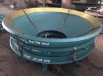 High Manganese Steel Concave Bowl Liner for Symons Stone Crusher 1000 KG Weight