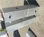 Customized Length Metal Fence Accessories Galvanized Sleeve Square Sign Poles
