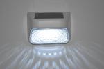 ABS Solar Powered Garden Lights LED 150mA 6 Pcs For Outdoor Fence Yard